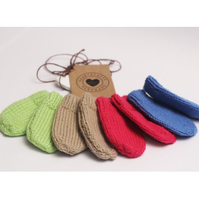 Baby Mittens Colourburst 0-6 Mnths